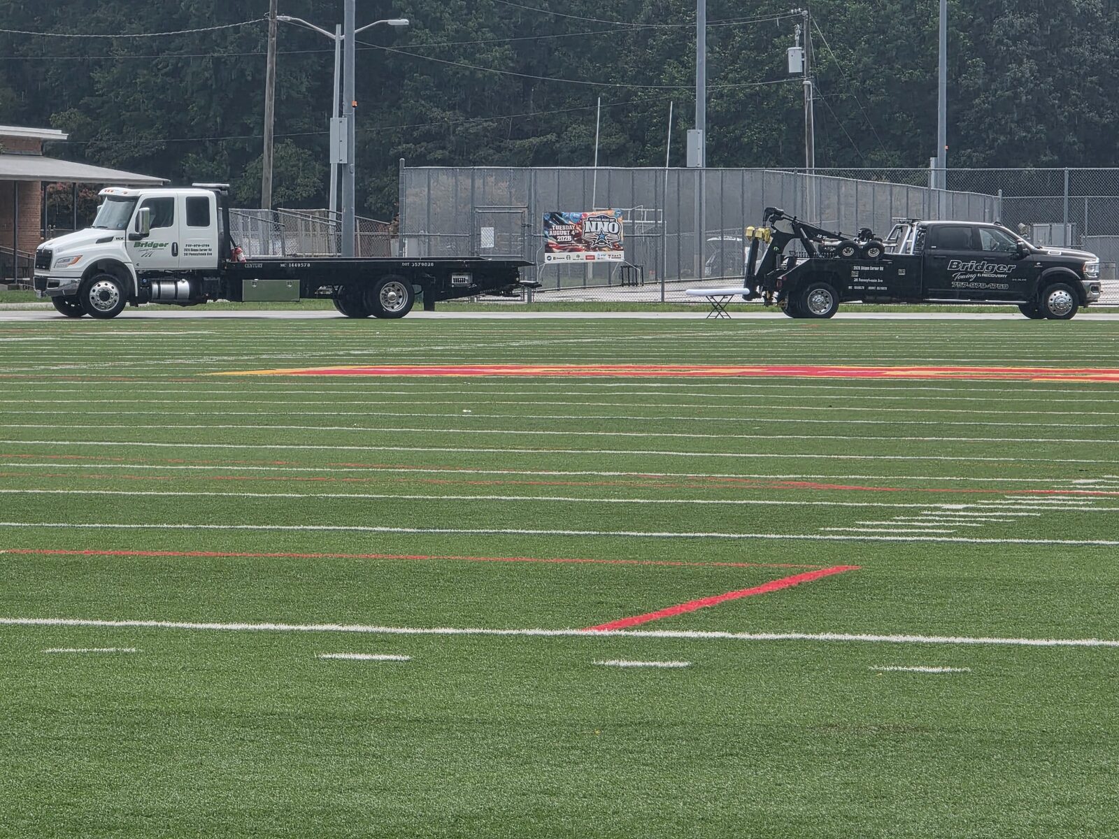 Bridger Towing & Recovery trucks arrive for Touch-A-Truck