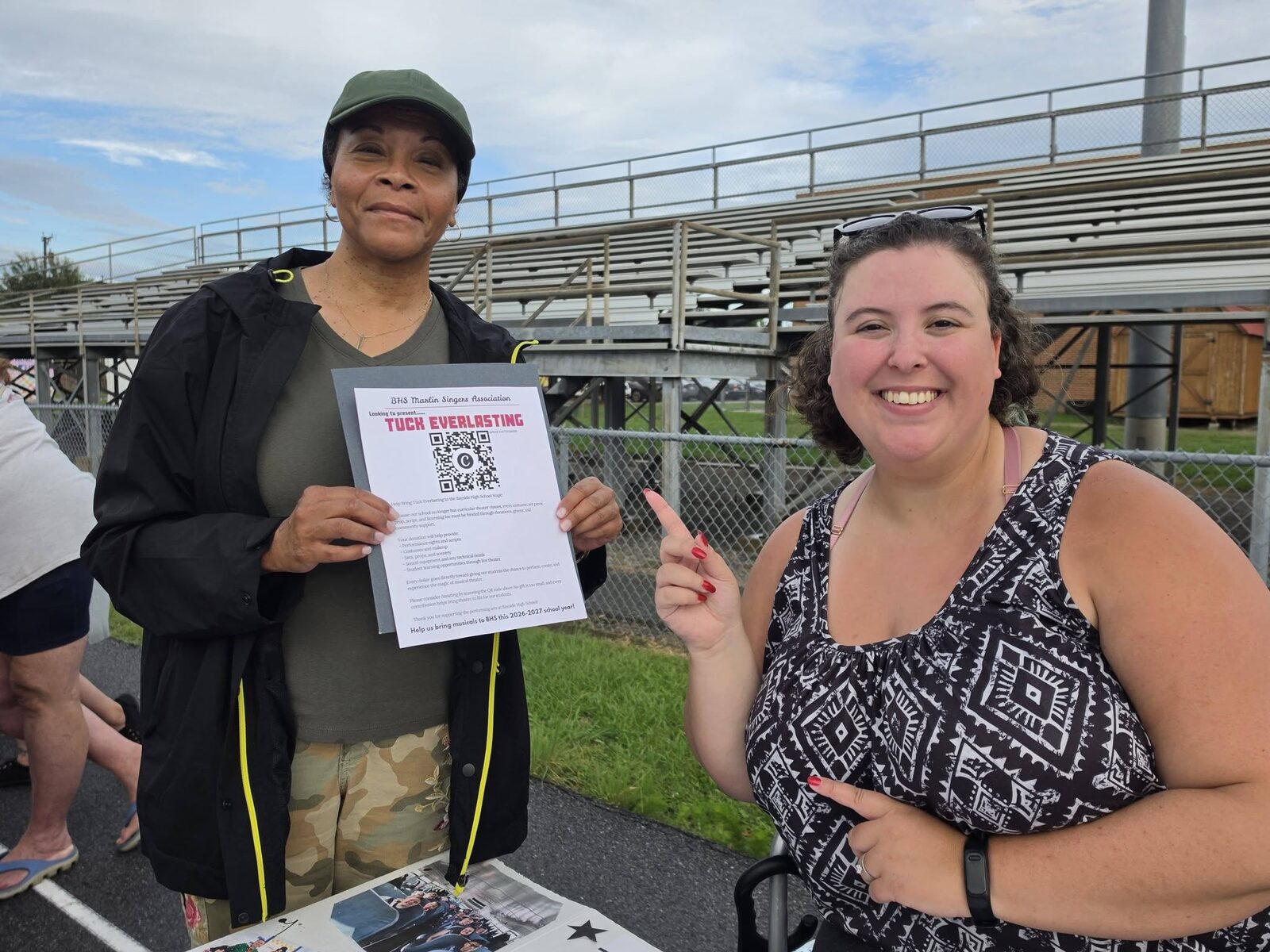 Supporting student activities at Bayside High School